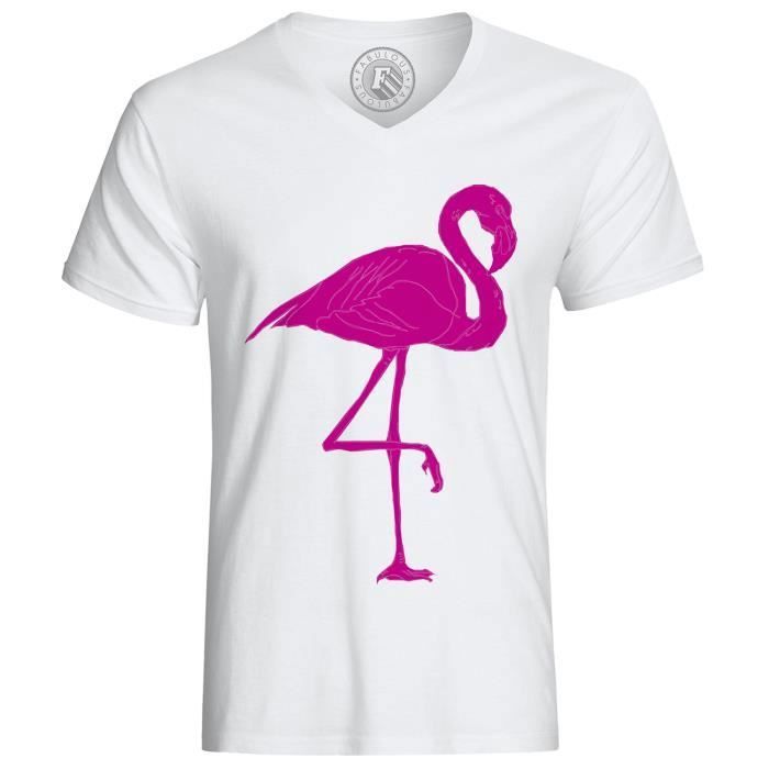 chandail flamant rose