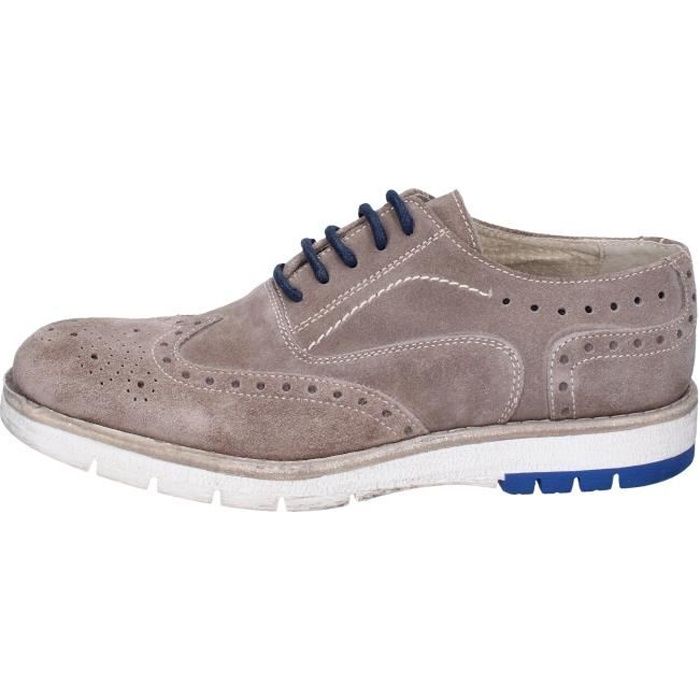 Chaussure homme beige daim Outlet