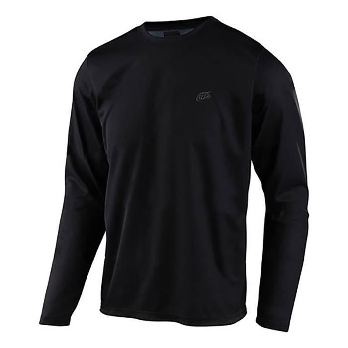 Maillot VTT Manches Longues Troy Lee Designs Flowline – Marron, Taille M, Homme