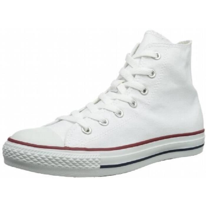 converse en toile blanche