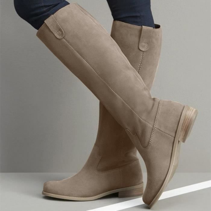 bottes sans talons