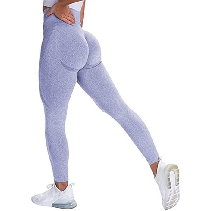 Short De Sport Femme Scrunch Butt Lifting - Taille Haute, Push-Up - Pour Gym, Yoga, Cyclisme (Rose, Taille L) - 10