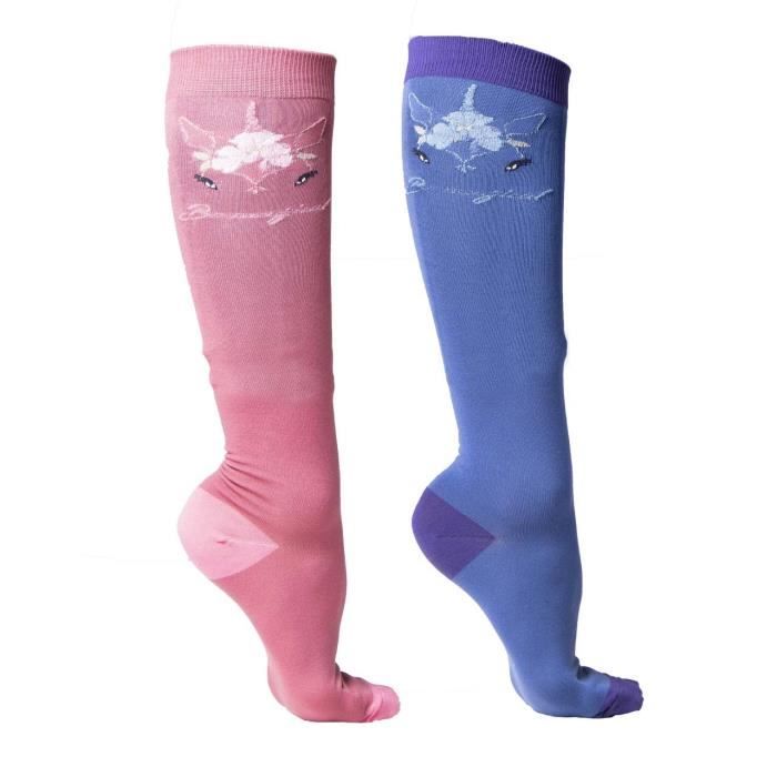 CHAUSSETTES PONEY DE STAR - ROSE FUCHSIA main image 1