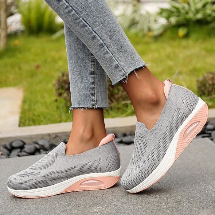 basket semelle corde femme