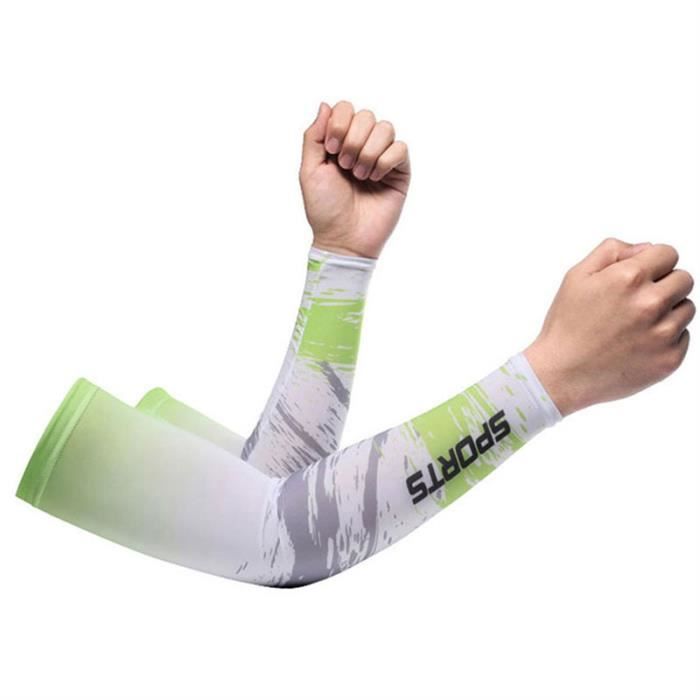 Paire De Bracelets De Refroidissement Soie Glacée - Unisexe, Respirant, élastique - NEUF