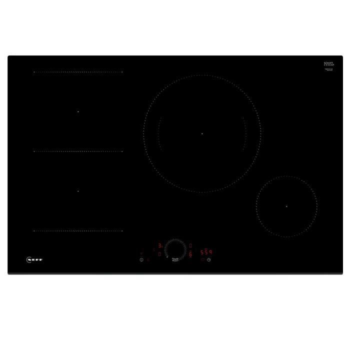 Neff Table de cuisson induction 80cm 4 feux 7400w noir - T58FHS1L0