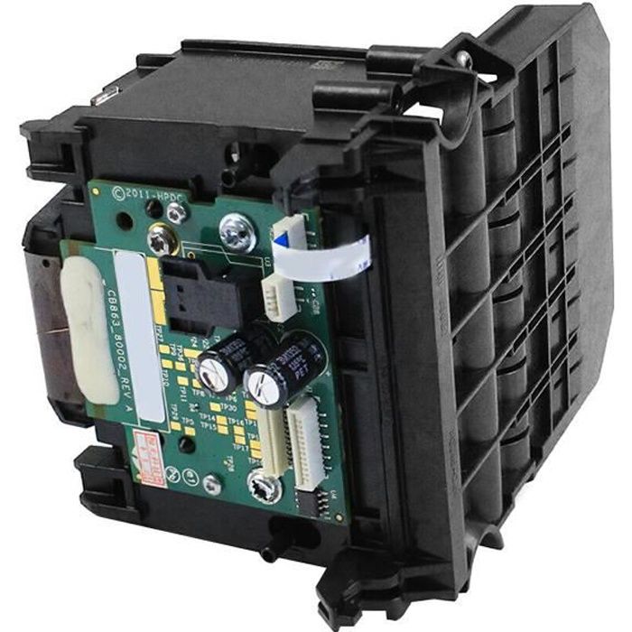 Tête D'impression HP Tête D'impression Semi-finie Akozon - Compatible HP OfficeJet 6600/6700/7510/7612 Et Autres Modèles Tête Impression Hp Officejet