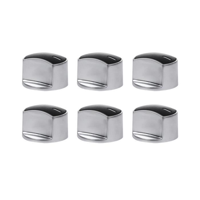 6PCS Zinc Alloy Gas Stove On-Off Knob Cooker Ignition Switch Button ...