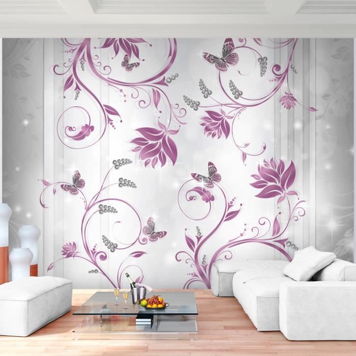 Runa Art Papier Peint Intissé Tapisserie Oiseaux Cygnes 352x250 Cm (8,8