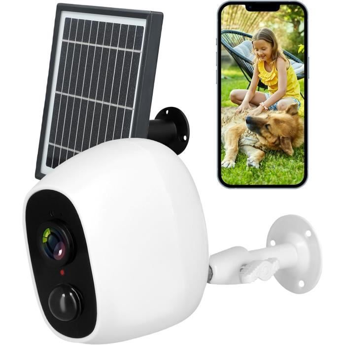 Caméra De Surveillance PTZ WiFi à Vision Nocturne Et Détecteur De