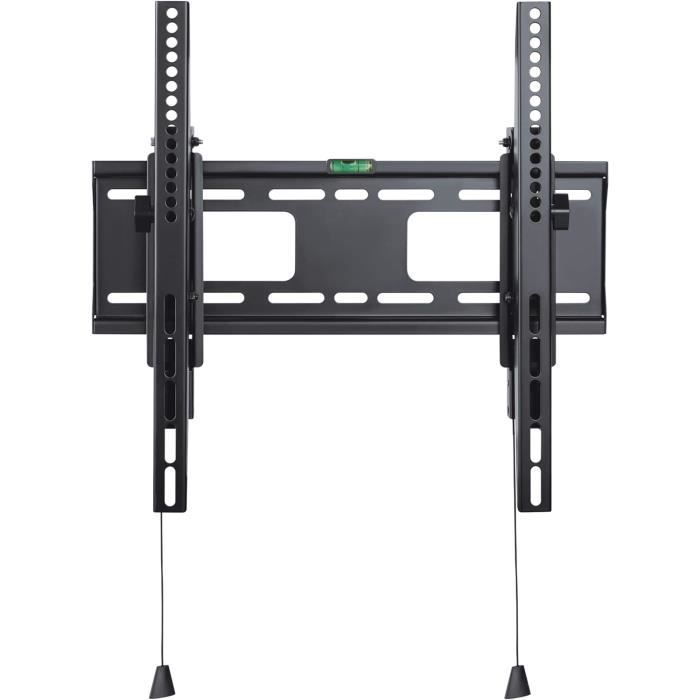 Support Mural TV TIPTOP GEAR 32-55" – Inclinable 15°, Ultra-Mince, Charge 45 Kg, VESA 400x400