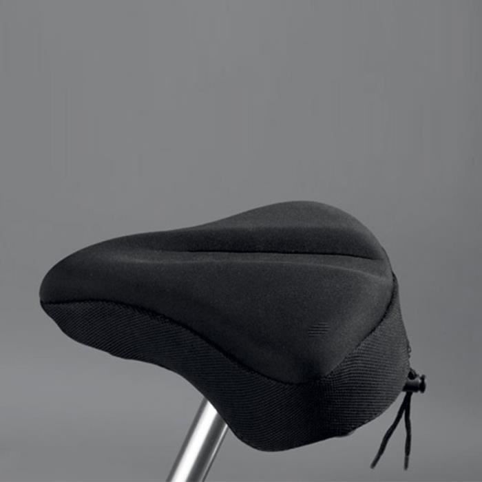 Housse en Gel Ultra Confort pour Selle de Vélo - SHOP-STORY - Comfort Saddle - Noir - Adulte - Vélo loisir