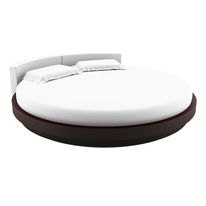 Protège Matelas Rond Molleton 100% Coton Bonnet 30 cm Diamètre 220 cm - Blanc - Fabriqué en France - Terre de Nuit