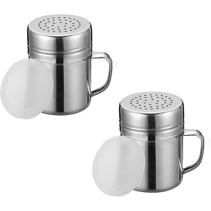 2 Tamis à Farine En Inox - 15cm Et 20cm, Maille Fine Pour Pâtisserie