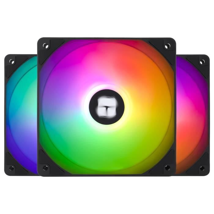 Ventilador De Ar De CPU Thermalright TL-C12c X5 De 120 Mm, Ventilador Silencioso PWM Com Ventilador De Resfriamento De Velocidade De 1550 Rpm Ventilador De Resfriamento Para Pc Pacote Com 5
