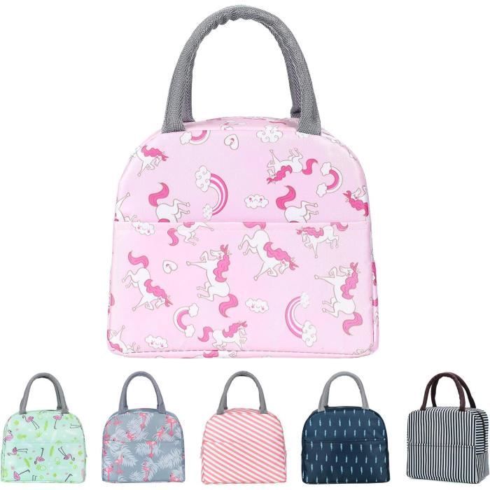 LUNCH BAG SAC Repas Fraicheur Isotherme Glacière MR Mme 23,5x13,5x14,5 cm EUR 7,99 - FR