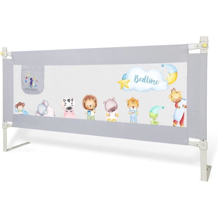 YARDIN Barrière De Lit Antichute Barrière De Lit Pour Enfant Barrière