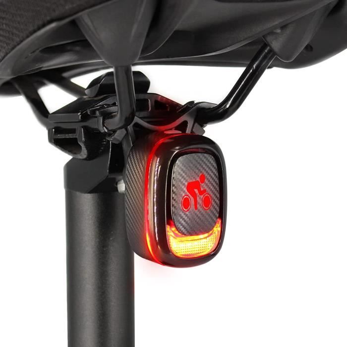 Feu avant et arrière de vélo - WGHY1811 - USB Taillight Blue - Kit d'éclairage étanche