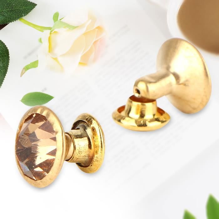 Tbest Rivets en 10 PCS Coloré Rivets Stud Pour Diy Craft Décoration