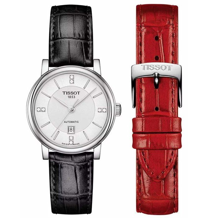 Montre Tissot - Femmes - T1222071603601 - Cuir Noir - Etanche 5 ATM