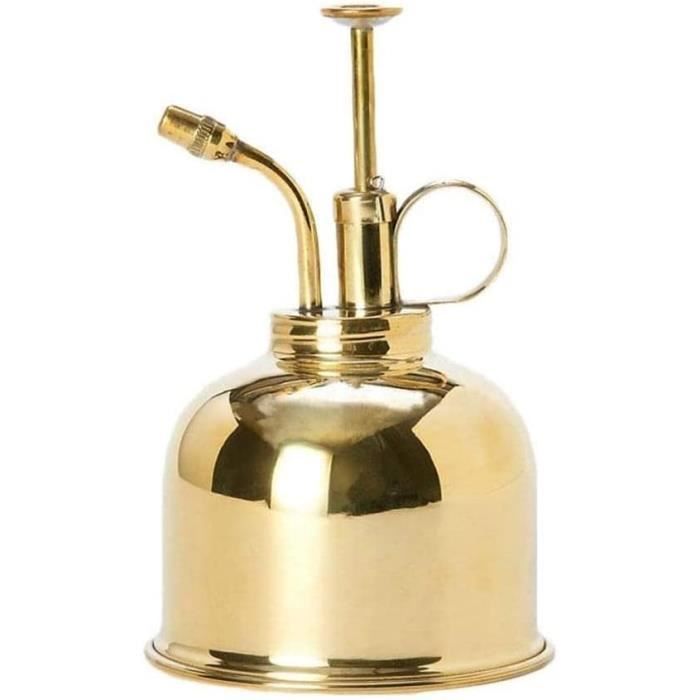 Arrosoir Rétro Laiton Arrosoir Rétro En Laiton Shanrya - Long Bec, 1.3L, Pour Plantes D'intérieur Et Jardin Innaffiatoio 12 Litri