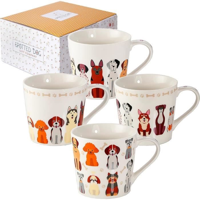 Tasse chat kawaii en céramique mauve - Japon Passion