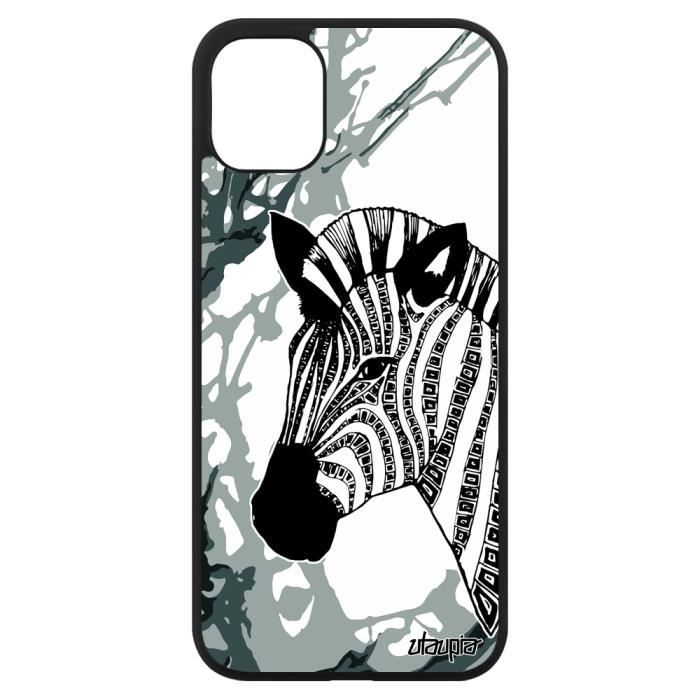 Coque De Protection Iphone 11 Silicone Zebre Dessin Art Animaux Noir Et Blanc Savane Ethnique Raye 128 Go Arbre Homme Apple Achat Film Protect Telephone Pas Cher Avis Et Meilleur Prix Cdiscount