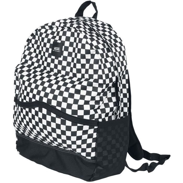 Vans Construct Skool Backpack Homme Sac à dos noir/blanc