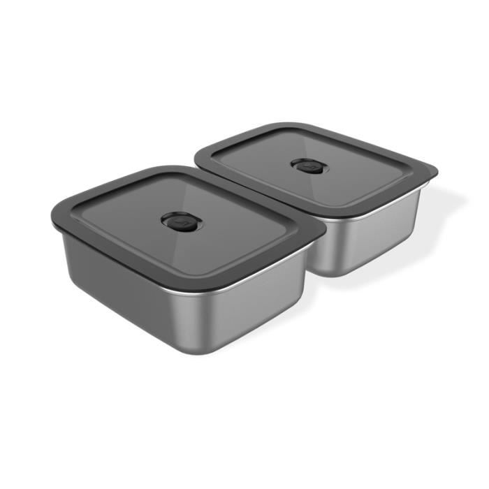 Accessoire de barbecue WEBER Boîte de préparation et conservation 2 pièces Plastique Pratique