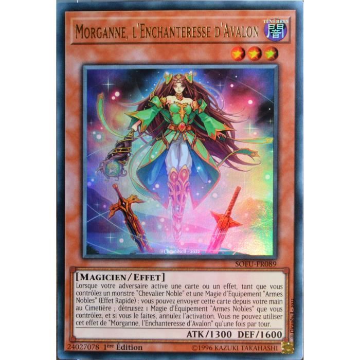 Yu-Gi-Oh! Morgan, The Enchantress Of Avalon - SOFU-EN089 Ultra Rare | Soul Fusion Unlimited Edition | Near Mint/Mint Condition - View #2