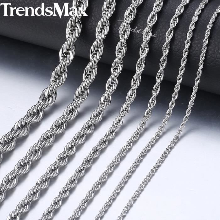 Collier Pendentif Cartes à Jouer Pour Homme Et Femme - 2 Pièces Acier Inoxydable - Style Hip-Hop Unisexe