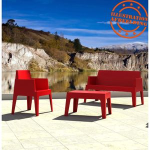 Banc De Jardin Rouge Achat Vente Banc De Jardin Rouge Pas Cher Cdiscount