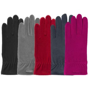 Paire De Gants Tactiles Gris Isotoner - Taille L/XL, Polaire, Neuf Avec étiquettes