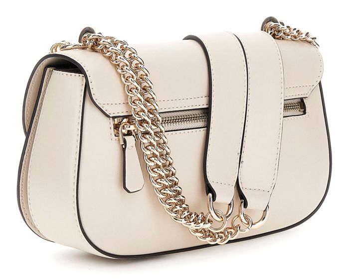 Sac à épaule GUESS Daryna Convertible Xbody Flap Beige
