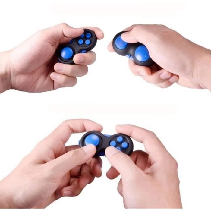 Jouet Sensoriel Anti-stress étoile Hexagonale 3D - Silencieux, Poignée, Pour Adultes - Gestion Stress Et Concentration