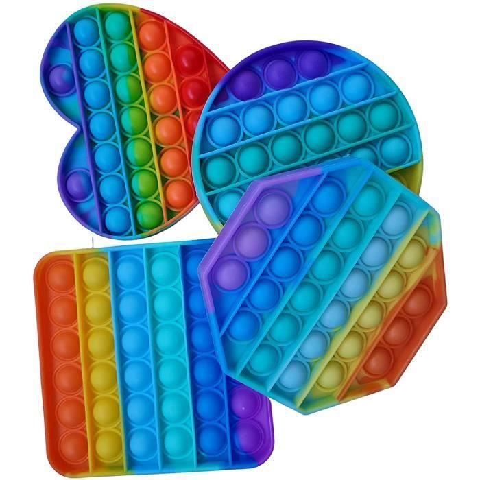 Pop-it fidget Pincez sensorielle Jouet Pousser Pop Bubble Sensory Fidget  Toy Fidget Jouets autisme Anti-Stress couleur aléatoire - Cdiscount Jeux -  Jouets
