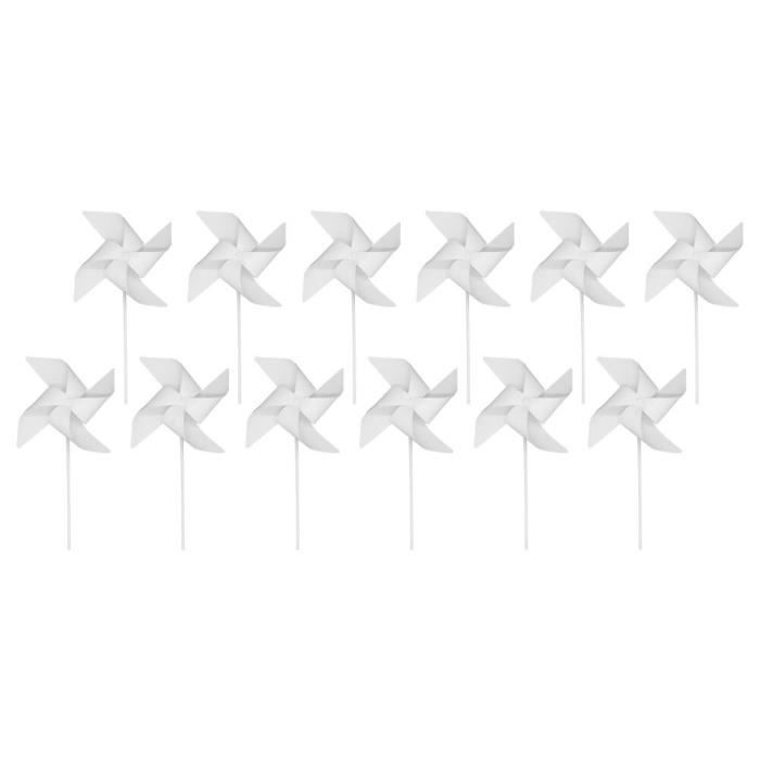Lot De 12 Carillons éoliens De Noël Pour Enfants - En Bois Lot De 12 Carillons éoliens De Noël Pour Enfants - En Bois