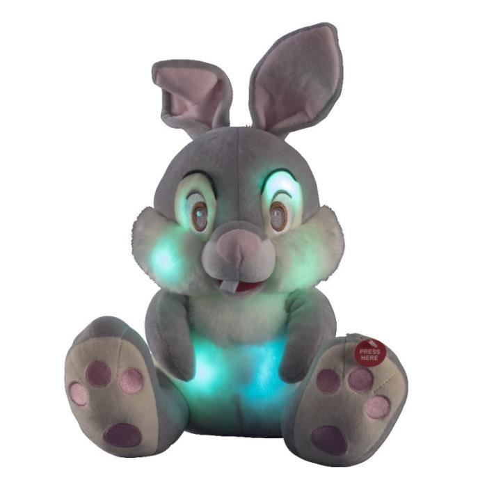 Panpan Peluche lumineuse et musicale 28cm Gris - Cdiscount Jeux