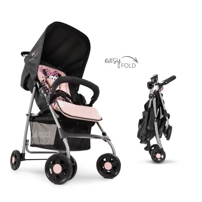 Poussette Canne Pliable de Voyage, Inclinable, Légère, pour Avion, pour  Bébé nouveau-né, max 25 kg - Gris - Cdiscount Puériculture & Eveil bébé