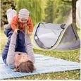 CONFO® Pare-soleil de berceau pour enfants de plage mobile pliable de tente de moustique de bébé anti-ultraviolet-2
