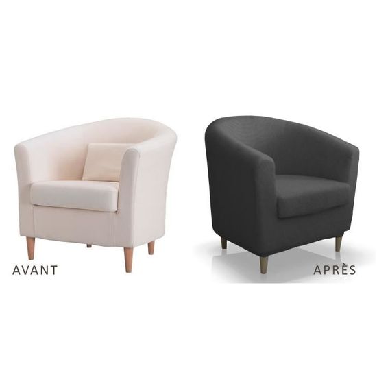 Housse Multielastique Fauteuil Cabriolet Tullsta Modele Stark Taille Standard Couleur 10 Composition 55 Polyester 38 Coton Achat Vente Fauteuil Cdiscount