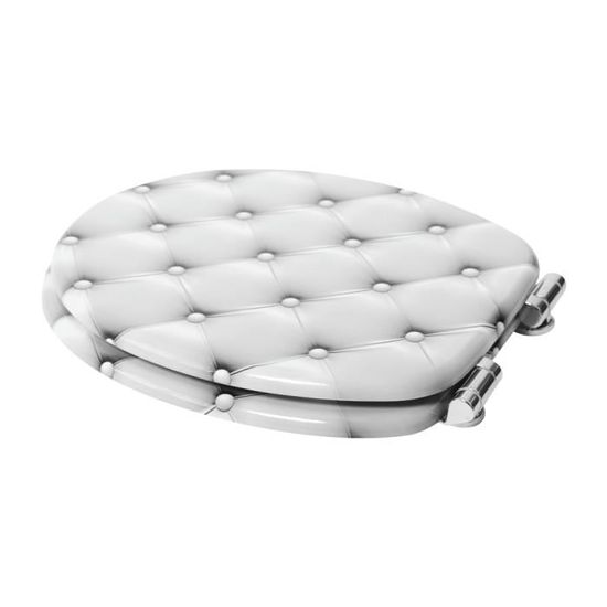 Abattant WC frein de chute soft close Confort Finition de haute qualite Fixation facile Cdiscount Bricolage