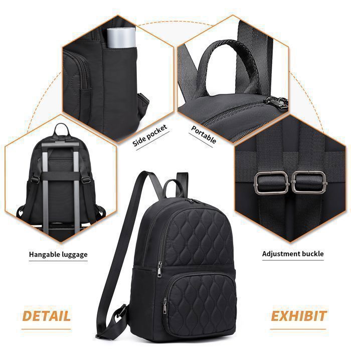Sac à Dos Femme Grand Format - Oxford, Mode, Décontracté - Idéal Voyage, Anti-vol (neuf Avec étiquettes)
