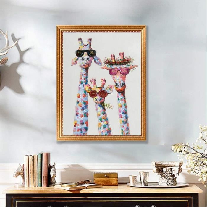 Peinture Diamant 5D Chat Amour - Kit Complet DIY 30x40cm Adulte Enfant Décoration Murale