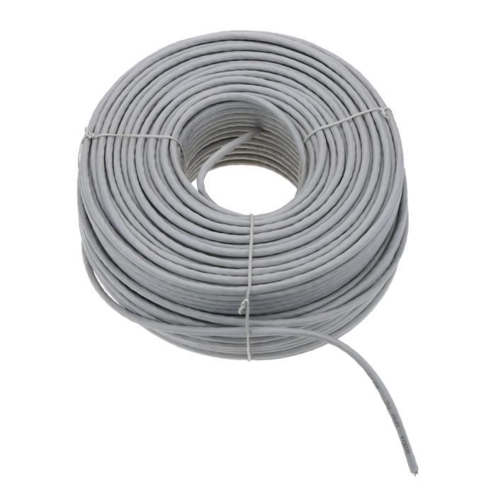 Câble Silicone 24AWG Gris 15 Mètres – Flexible, Cuivre Standard, Top Pour Vos Bidouilles