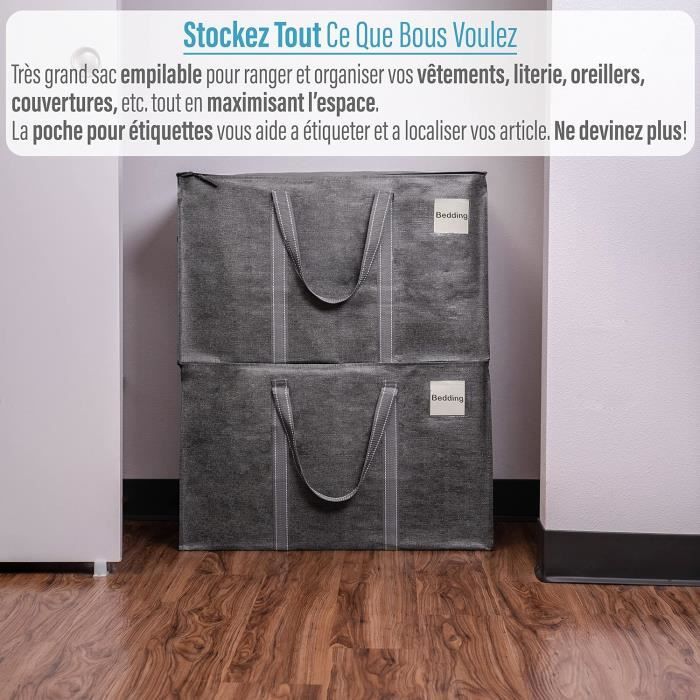 Cubes D'Emballage À Compression Avec Fermeture Éclair, Extensible