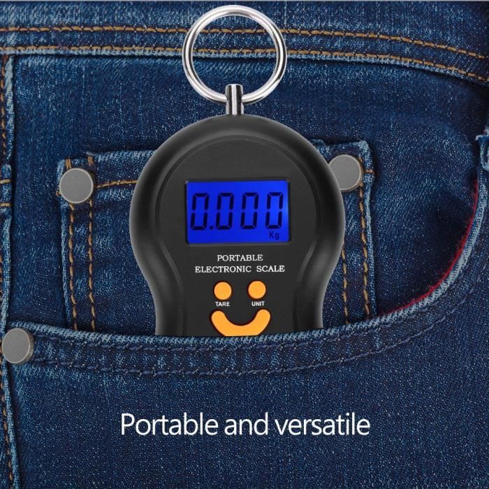 Balance De Pêche Suspendue Dr.meter YW-S068 - 110lb / 50kg - LCD Rétroéclairé Et étanche