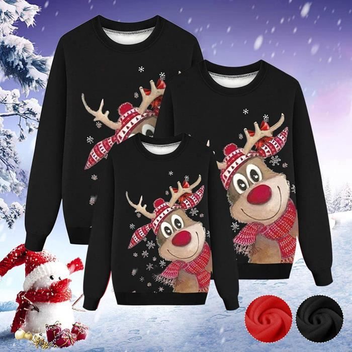 Sweat de noel famille hot sale
