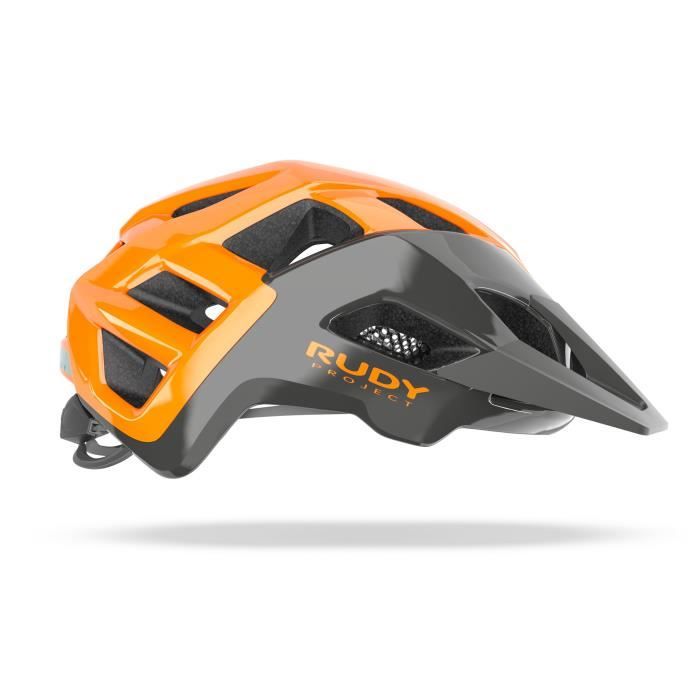 Casque vtt orange fluo 2025