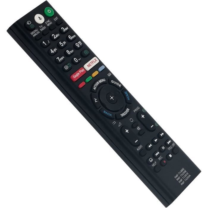 AULCMEET Telecomando Universale Con Microfono Per Sony TV (RMF-TX300E / RMF-TX200E) – Sostituto